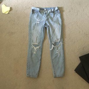 BDG hip cut out jeans destroyed urban outfitters